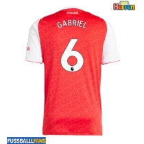 Arsenal Gabriel Magalhaes #6 Heimtrikot 2025-26 Kurzarm